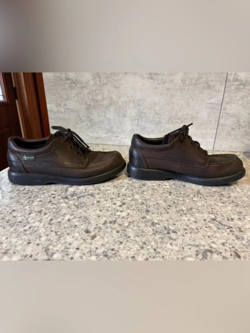 Eastland Dark Brown Leather Lace-Up Oxfords